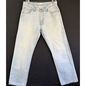 Vintage Y2K Paco Jeans 30x30 Blue Denim Baggy Straight Leg Skater Hip Hop Mens